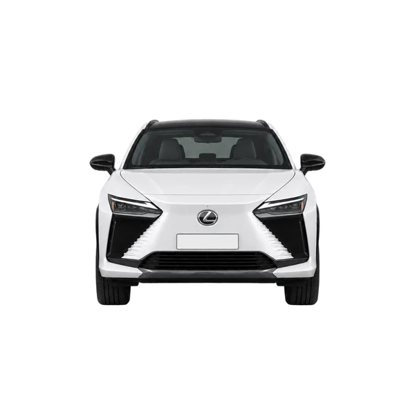 ホワイトの2024 Lexus RZ（正面ビュー）