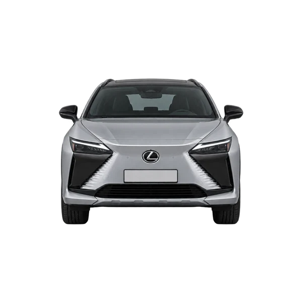Lexus RZ450E 2024 prata, vista frente