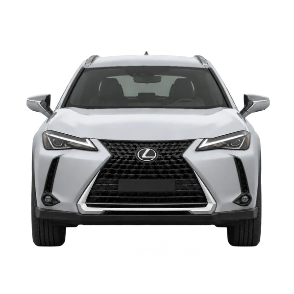 シルバーの2025 Lexus UX(正面ビュー)