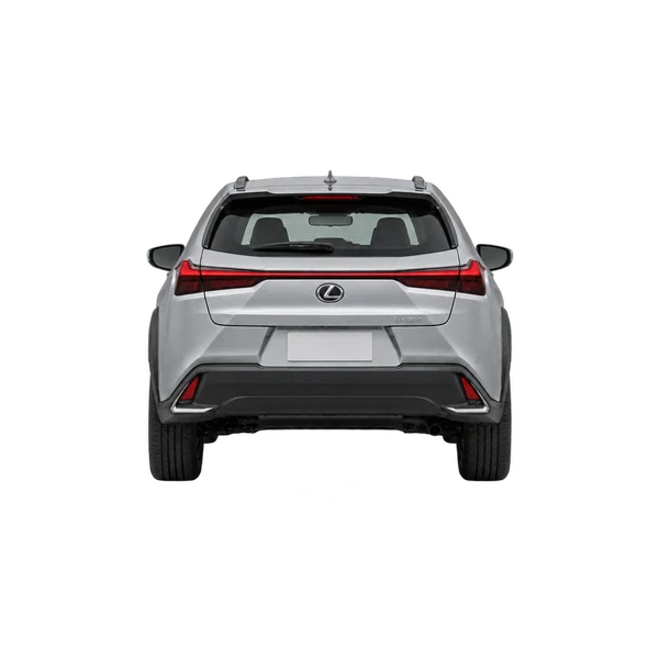 2024 Lexus UX200 in Silber, Ansicht: Heck
