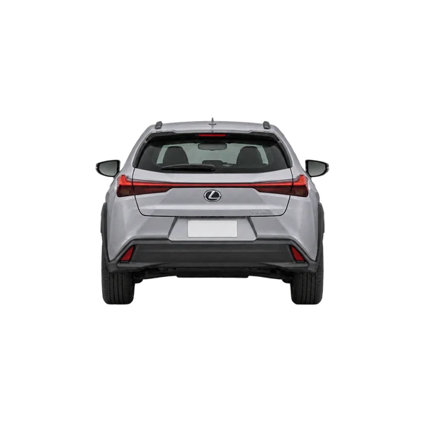 Lexus UX250H 2024 prata, vista traseira