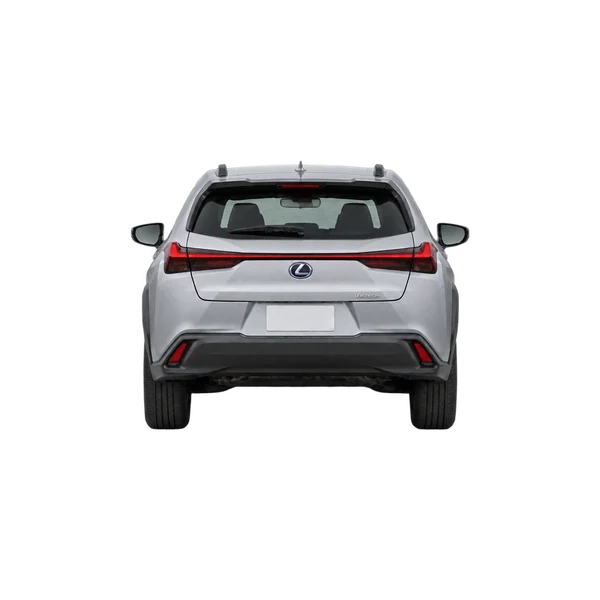 Lexus UX250H 2025 prata, vista traseira