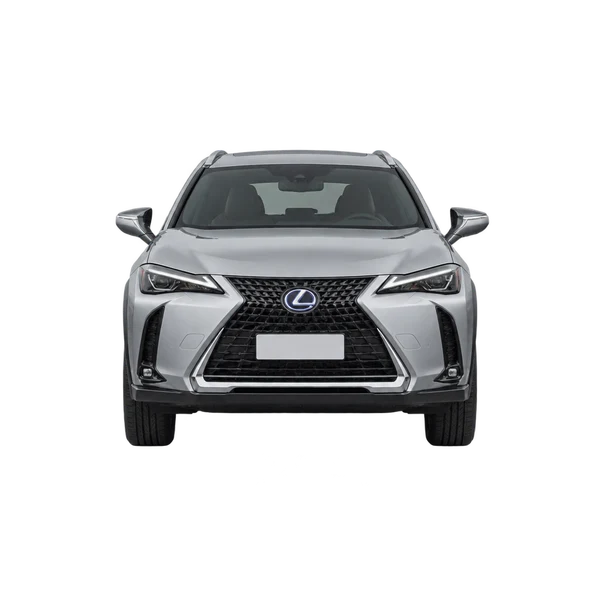 シルバーの2024 Lexus UX300H（正面ビュー）