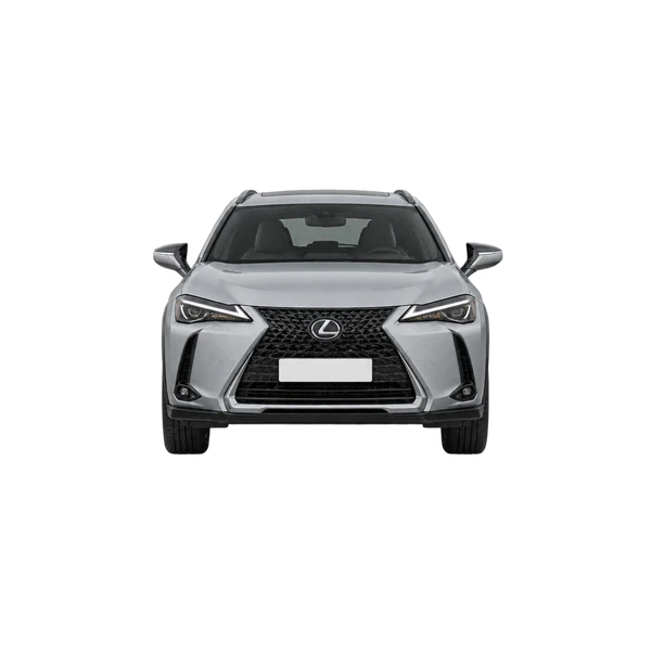 シルバーの2026 Lexus UX300H（正面ビュー）