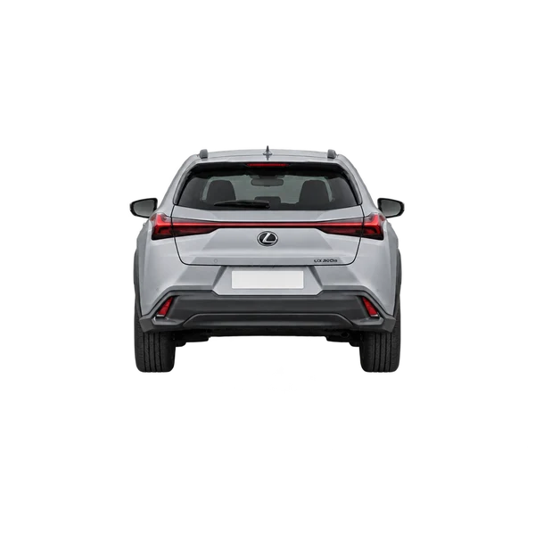 シルバーの2026 Lexus UX300H（リアビュー）