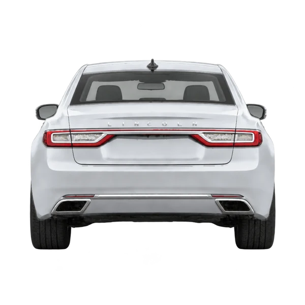 Lincoln Continental 2018 en plateado, vista trasera