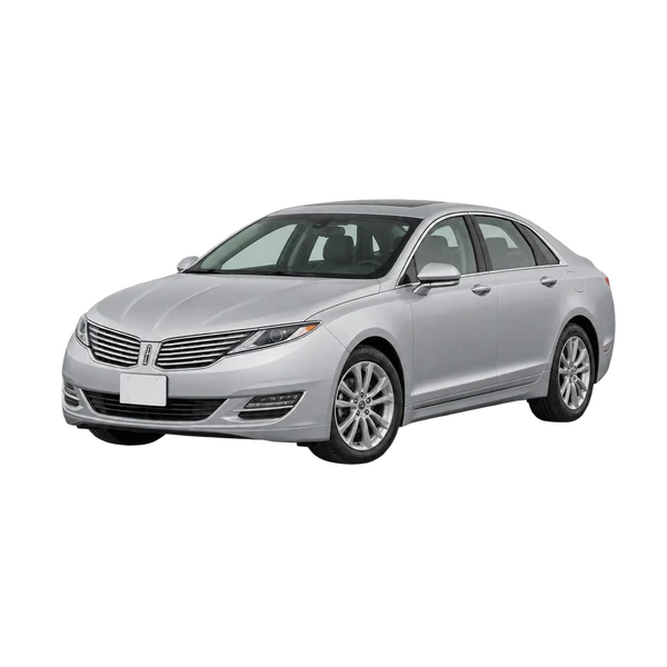 2016 Lincoln MKZ in Silber, Ansicht: Dreiviertelansicht vorne (nach links gerichtet)