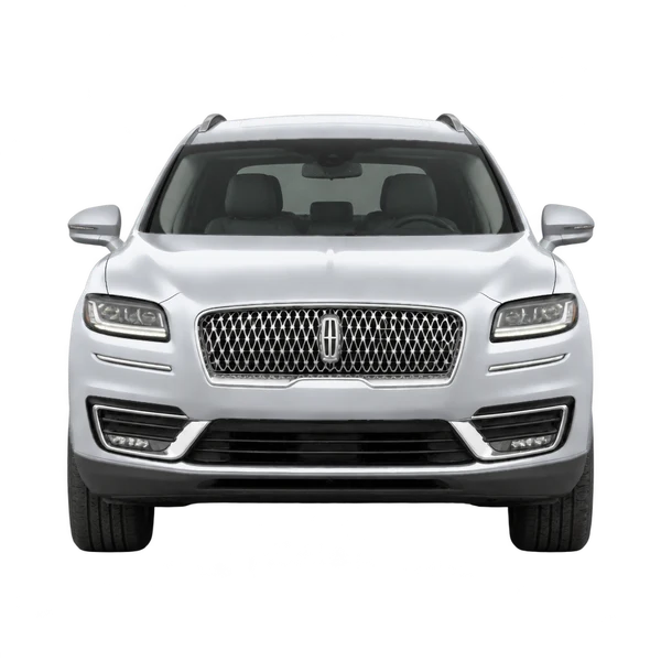 silver 2020 Lincoln Nautilus front view