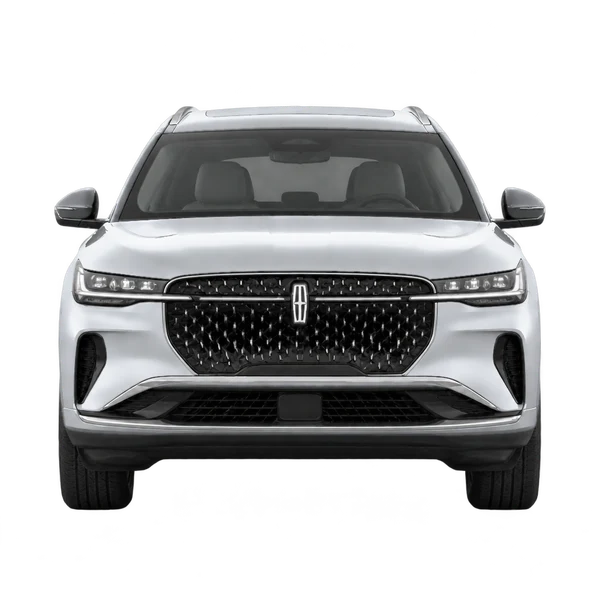 シルバーの2027 Lincoln Nautilus(正面ビュー)
