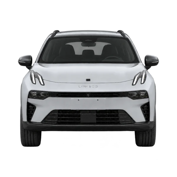 Lynk&CO 2 2025 باللون فضي، منظر أمامي