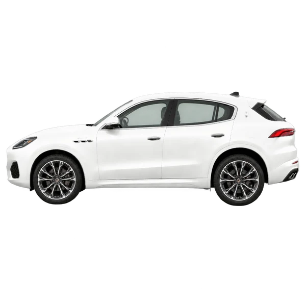 2023 Maserati Grecale in weiß, Ansicht: Seite (nach links gerichtet)