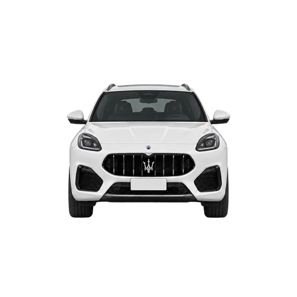2025 Maserati Grecale in weiß, Ansicht: Front