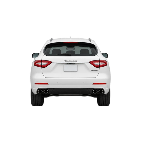 Maserati Levante 2016 branco, vista traseira