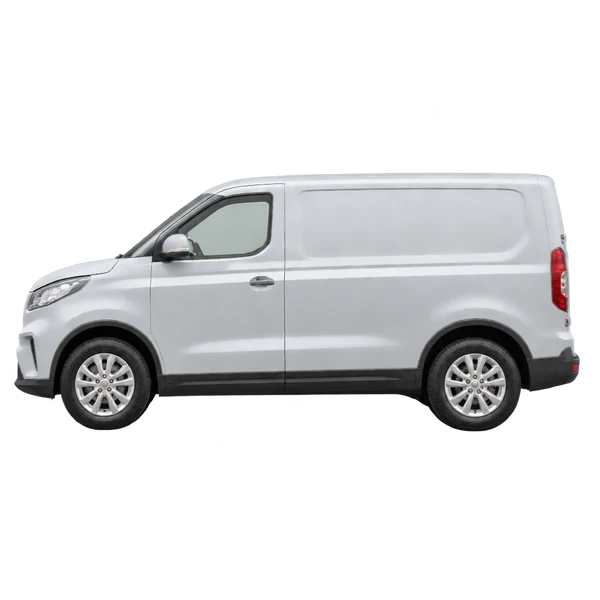 2021 Maxus Maxus Edeliver3 in Silber, Ansicht: Seite (nach links gerichtet)