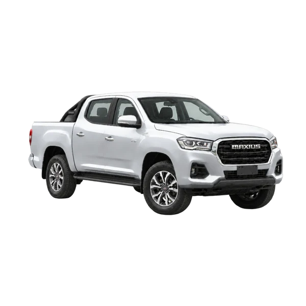 Maxus T60 2025 باللون فضي، منظر زاوية ثلاثة أرباع أمامية (باتجاه اليمين)