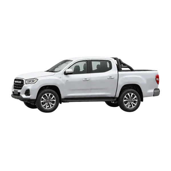 Maxus T60 2025 باللون فضي، منظر جانبي (متجه إلى اليسار)