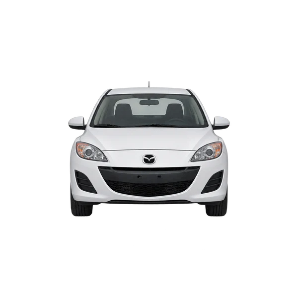 2013 Mazda 3 in weiß, Ansicht: Front