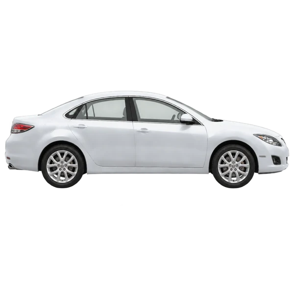 シルバーの2011 Mazda 6（側面（右向き）ビュー）