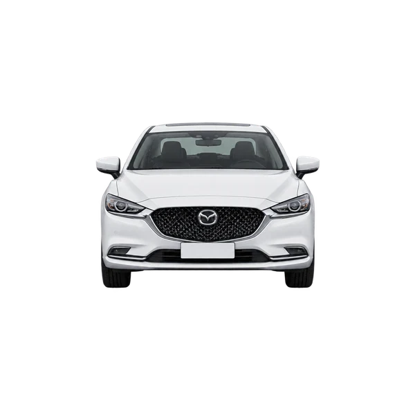 Mazda 6 2019 blanc, vue avant