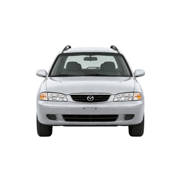 1997 Mazda 626 Wagon 2.0I LX in Silber, Ansicht: Front