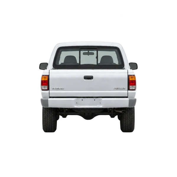 Mazda B-Series 1995 prata, vista traseira