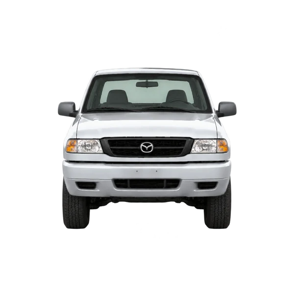 Mazda B-Series 2002 prata, vista frente