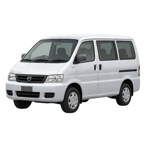 2018 MAZDA BONGO — Front three-quarter (facing left), silver