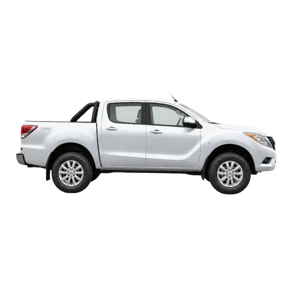 2016 Mazda BT-50 in Silber, Ansicht: Seite (nach rechts gewandt)