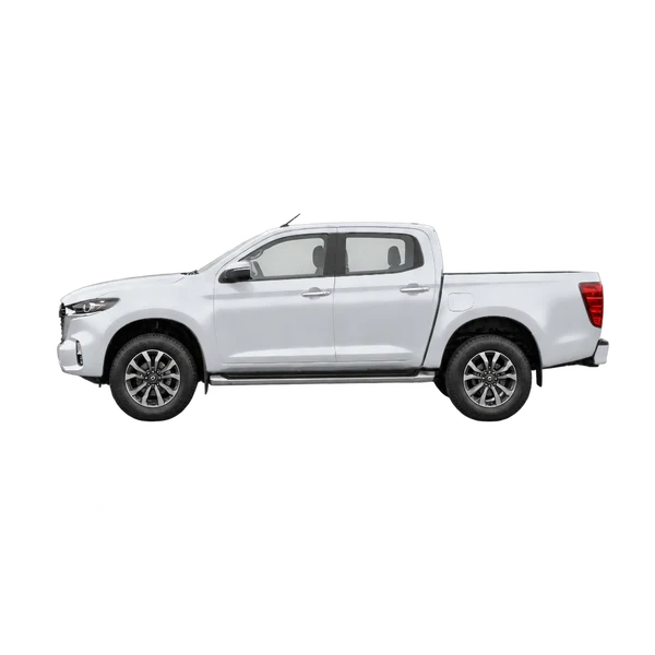 2022 Mazda BT-50 in Silber, Ansicht: Seite (nach links gerichtet)