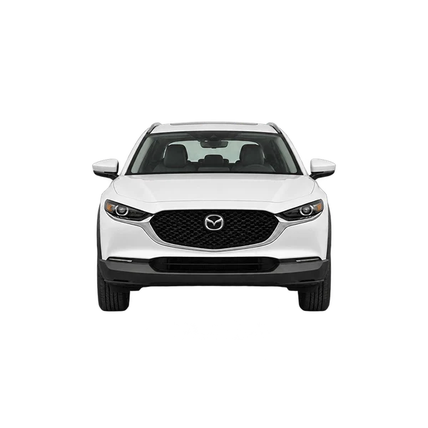 white 2020 Mazda CX-30 front view
