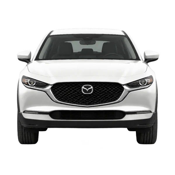 ホワイトの2024 Mazda CX-30（正面ビュー）