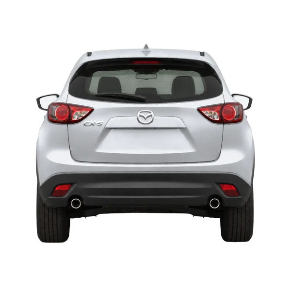 Mazda CX-5 2013 prata, vista traseira