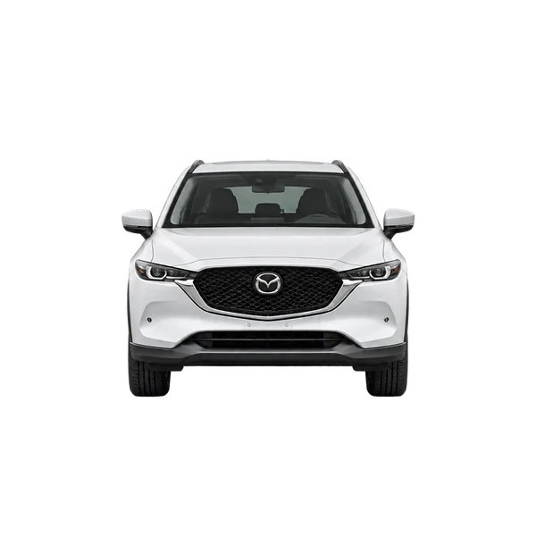 white 2023 Mazda CX-5 front view