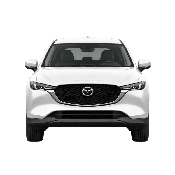white 2026 Mazda CX-5 front view