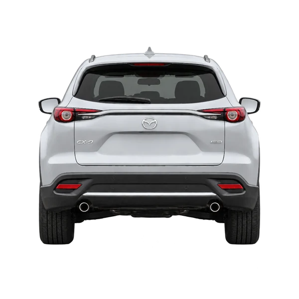 シルバーの2016 Mazda CX-9（リアビュー）