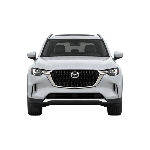 silver 2023 Mazda CX-90 front view