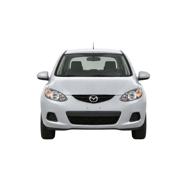 Mazda Mazda2 2014 argent, vue avant