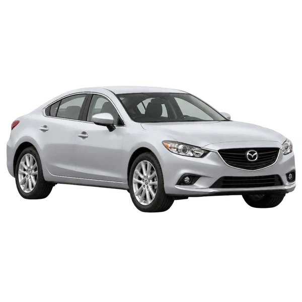 2013 Mazda Mazda6 in Silber, Ansicht: Dreiviertelansicht vorne (nach rechts)