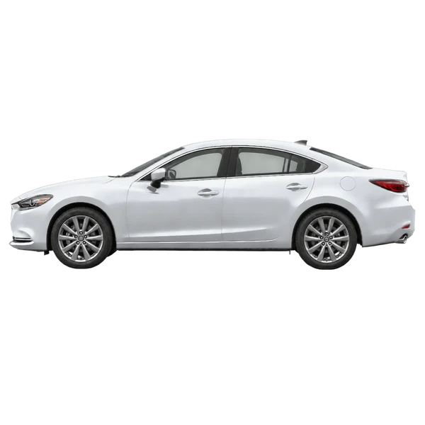 Mazda Mazda6 2022 prata, vista lateral (voltada para a esquerda)
