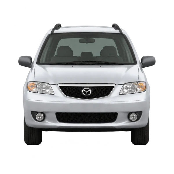 2003 Mazda MPV in Silber, Ansicht: Front