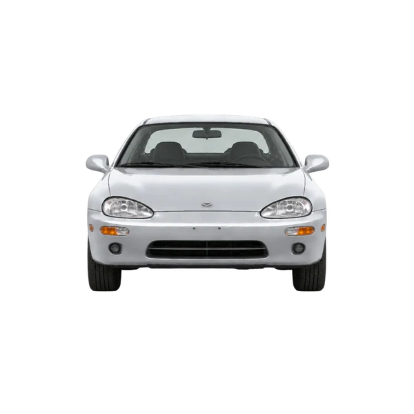 シルバーの1994 Mazda MX-3（正面ビュー）