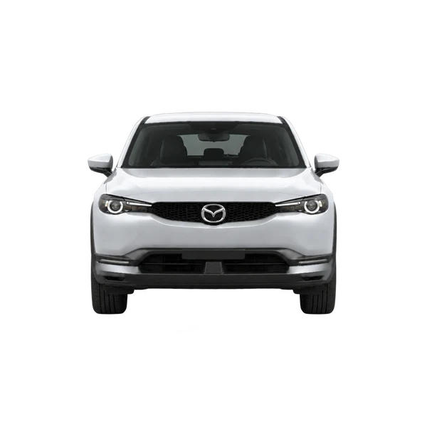 Mazda MX-30 2026 argent, vue avant