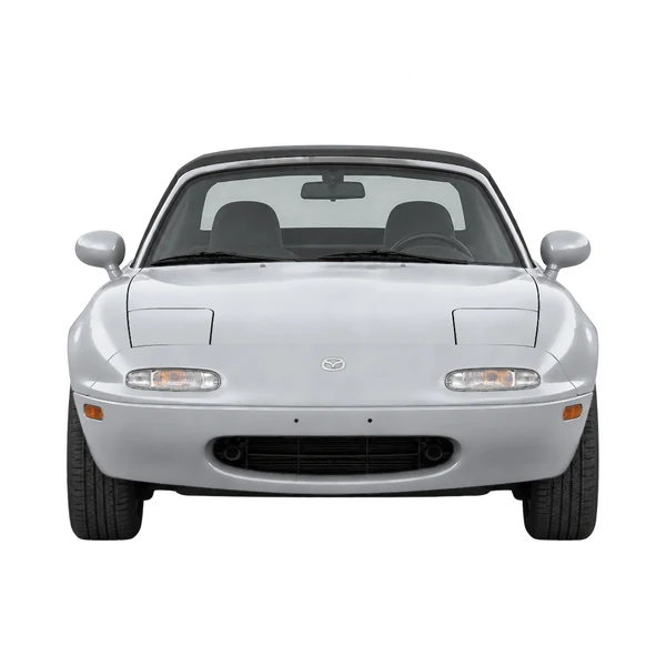 1997 Mazda MX-5 Miata in Silber, Ansicht: Front