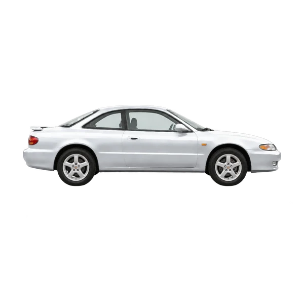 1996 Mazda MX-6 in Silber, Ansicht: Seite (nach rechts gewandt)