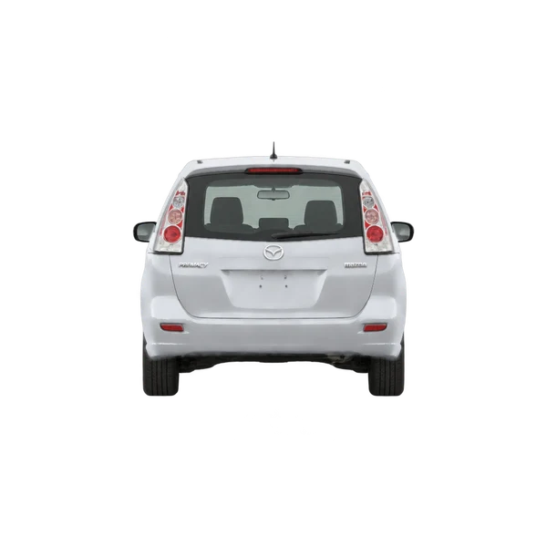 2008 Mazda Premacy in Silber, Ansicht: Heck