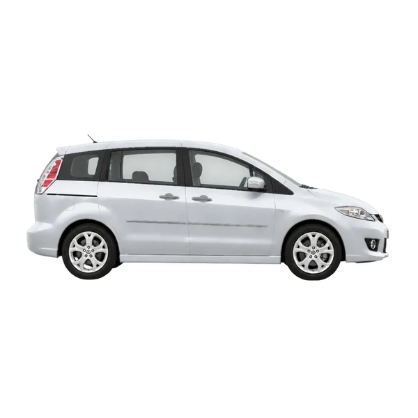 2008 Mazda Premacy in Silber, Ansicht: Seite (nach rechts gewandt)