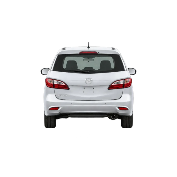 2014 Mazda Premacy in Silber, Ansicht: Heck