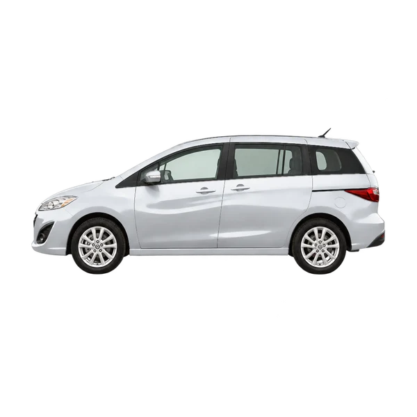 2014 Mazda Premacy in Silber, Ansicht: Seite (nach links gerichtet)