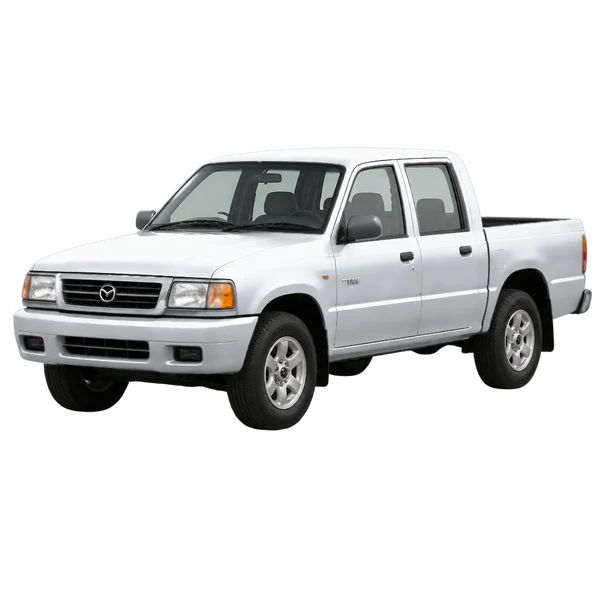 Mazda Titan 1997 argent, vue trois-quarts avant (orienté vers la gauche)