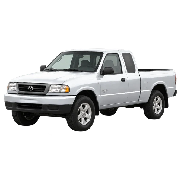 Mazda Titan 1999 argent, vue trois-quarts avant (orienté vers la gauche)